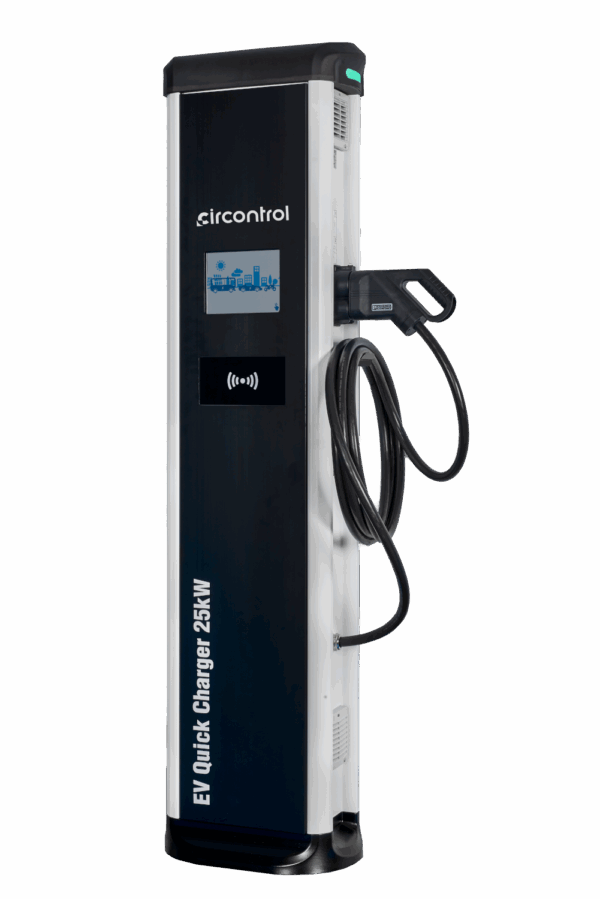 CirControl eVolve Rapid DC-Ladestation mit 25 kW Ladeleistung