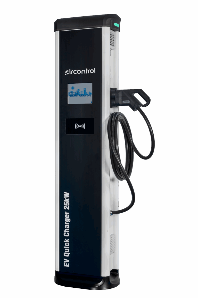 CirControl eVolve Rapid DC-Ladestation mit 25 kW Ladeleistung